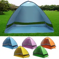 Strand sátor Pop Up Automatikusan nyitott sátor Márquis Sunshelter Horgászat tábor Ultra könnyű összecsukható sátor