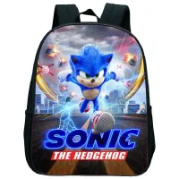 Children's waterproof backpack with Sonic motif
