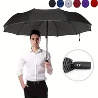 Automatický skládací deštník -  větru odolný