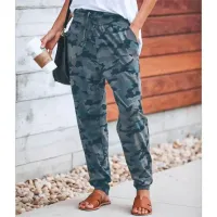 Pantalons de jogging camouflés pour femmes Heidy