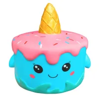 Jouet anti-stress mignon en forme de gâteau - Licorne