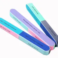 Nail file with different rudeness