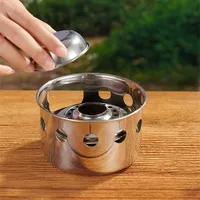 Transferable camping stove for hiking, camping and picnic. Stainless steel grill for BBQ and charcoal