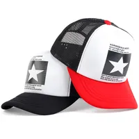 Men's trendy cap with Star mesh