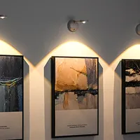 Vezeték nélküli fali lámpa LED-es háttérvilágítással otthoni