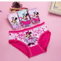 Set of girls' panties Minnie - 4pcs