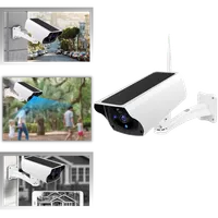 Security camera with solar cell
