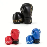 1 pair of boxing gloves for adult men and women, training boxing gloves, kickboxing gloves, boxing gloves for Muay Thai, MMA