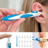 Set of spiral silicone ear wax removers - 16 pcs