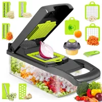 Multifunctional fruit and vegetable cutter