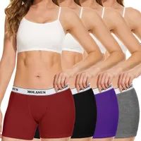 4x Damian boxers with inscription hem - Soft and comfortable underwear for every day