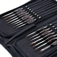 Brushes for details for miniatures: Perfect for precise painting with a practical case