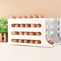 Large capacity fridge egg storage box - 3 colours