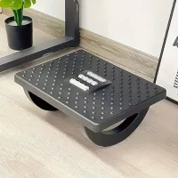 1pc Stepping Foot Stool, Under Table Massage Foot Pedal, Relieve Fatigue And Massage Fatigue Feet, Anti Cross Legs, Suitable For Office Or Desk