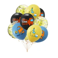 Set of Birthday Balloons Among Us