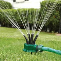 Garden sprinkler with adjustable nozzles