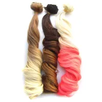 Set de cheveux Clip in STANDARD ondulés - teinte ombré