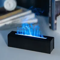 Colorful diffuser with flame imitation, USB connection, smell for office and home, humidification of air