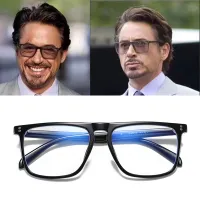 Niedioptryczne okulary z niebieskim światłem "Robert Downey Jr."