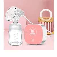 Electric milk pump with bottle