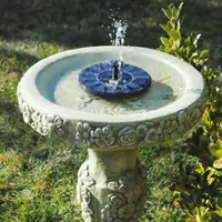 Solar garden fountain