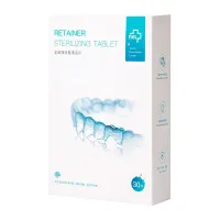 Tablete pentru curățarea protezelor dentare 30 buc - Tablete de curățare care elimină mirosurile neplăcute