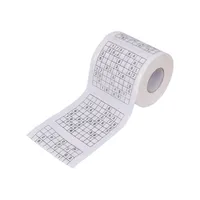 Toilettenpapier mit Sudoku - Lustiges Toilettenpapier 1 Rolle/240 Blätter