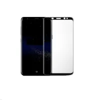 Verre trempé de protection pour Samsung S8 noir