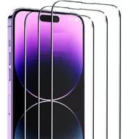 Verre trempé pour iPhone 15 Plus 5 pièces