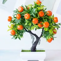 Artificial orange tree