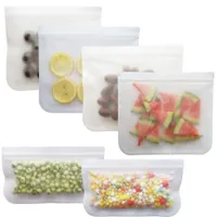 Sachets alimentaires à fermeture ZIP 6 pcs