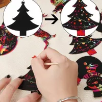 Images à gratter de Noël 24 pcs