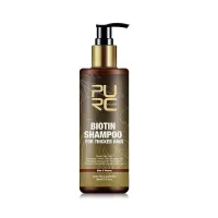 Hair shampoo with biotin for rapid hair growth Shampoo with ginger extract for stronger and denser hair for men and women Hair shampoo against falling 300 ml