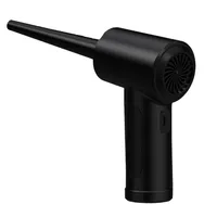 Pistolet à air comprimé pour nettoyage - Souffleur de poussière électronique - Nettoyeur à air sans fil - Souffleur de poussière électrique à air comprimé 68 W 6000 mAh 16,5 x 10 x 6,3 cm