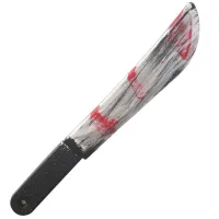 Bloody machete for Halloween