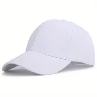 Minimalna oddychająca czapka baseballowa w jednokolorowym designie