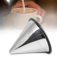 Stainless steel filter for drip coffee