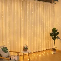 Karácsonyi LED-függöny