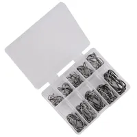 Set of fishing hooks 100 pcs