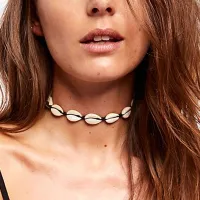 Stylish unisex handmade shell necklace with adjustable length Ertugrul
