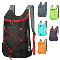 Multifunctional folding bag made of high density waterproof nylon fabric