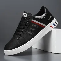 Men's ankle skateboarding shoes for leisure - non-slip