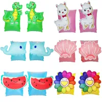 Kids cute inflatable sleeves with motif - different variants