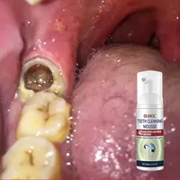Aktivní čistící pěna proti zubnímu kazu, odstranění plaku a zápachu z úst