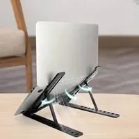 Skládací hliníkový stojánek na notebook pro MacBook Pro, Air a jiné notebooky
