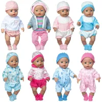 Cute sets for baby doll size 45 cm - Different variants