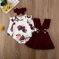 Newborn set of clothes for baby girls