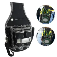 Belt bag for electricians with tool holder