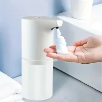 Dozator automat de spumă de săpun - Senzor infraroșu de 0,25s, încărcare USB, dozator fără atingere de spumă de săpun pentru restaurante și reclame hoteliere