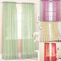 Quality cheap curtains 200x100 cm - choice of 9 colours